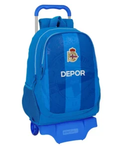 MOCHILA TROLLEY REAL DEPORTIVO DE LA CORUÑA – AZUL
