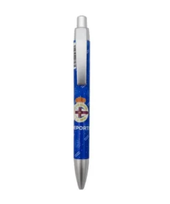 BOLIGRAFO ESCUDO RCDEPORTIVO – AZUL