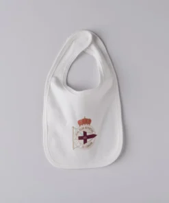 BABERO ESCUDO DEPOR – BLANCO