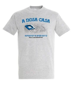 CAMISETA A NOSA CASA -DALEDE – GRIS