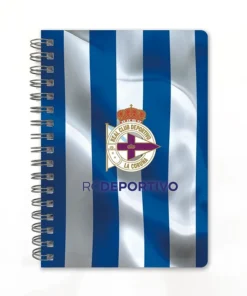CUADERNO A6 DEPORTIVO BANDERA ONDEANDO 3D – Unico