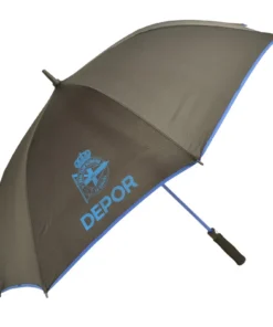 PARAGUAS GRANDE ESCUDO AZUL DEPOR – GRIS OSCURO