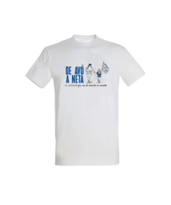 CAMISETAS AVÓ A NETA JR DEPORTIVO – BLANCO