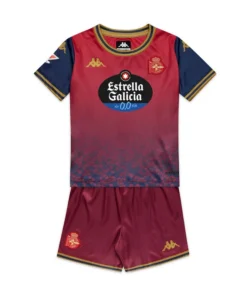 KIT JUNIOR KOMBAT DEPORTIVO DE LA CORUÑA 25/26 – 2ª EQUIPACIÓN