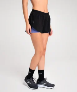 Pantaloneta Short Cute Negro Lila
