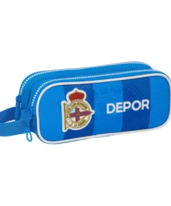 PORTATODO DOBLE REAL DEPORTIVO DE LA CORUÑA – AZUL