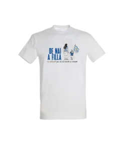 CAMISETA NAI A FILLA AD DEPORTIVO – BLANCA