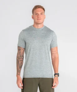 Camiseta Manga Corta Rout Gris