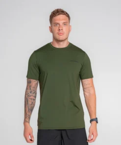Camiseta Manga Corta Hardy Verde Militar