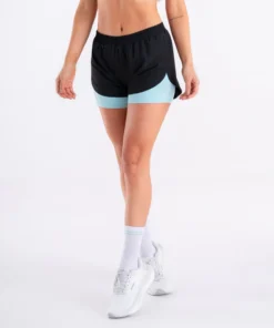 Pantaloneta Short Cute Negro-Menta