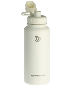 Termo Metálico con soporte Para Celular 32oz Blanco
