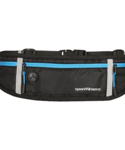Riñonera Running Stride Negro Azul