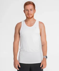 Camiseta Manga Sisa Hombre Runlite Blanco