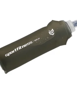Botella Para Agua Flexible Gris