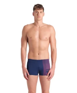 Bañador short arena Performance para hombre Foggy Dots – Marino