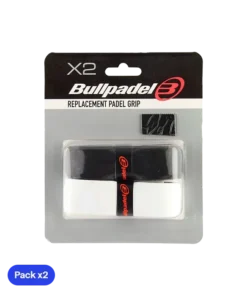 Grips Bullpadel GR-1210 Negro y Blanco (Pack x2)