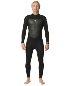 Rip Curl Omega 4/3 Back Zip Stmr black traje de neopreno
