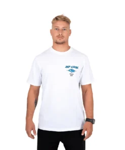 REMERA RIP CURL FADE OUT ICON BLA HOMBRE