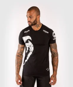 Camiseta Venum Original Giant NEGRO-BLANCO