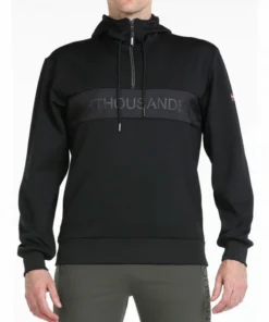 Sudadera +8000 Andor 005 Hombre Negro