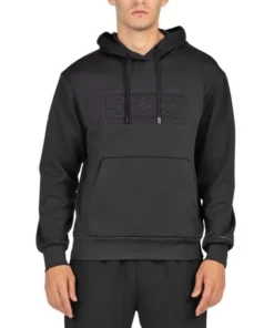 Sudadera +8000 Esnou 005 Hombre Negro