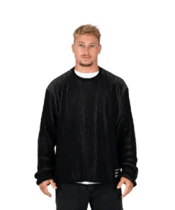 SWEATER RIP CURL CREW SURF VANIZADO NEG HOMBRE