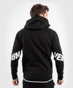 Sudadera Venum Contender 3.0 con cremallera Negra / Blanca