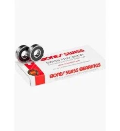 Rodamientos Bones Bearings Swiss 7 Ball 608 8mm 8 Pack
