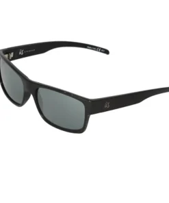 Ûs Sonnenbrille ARGOS gloss schwarz mit grau/silbernen chrome Gläsern