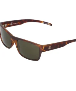 Ûs Sonnenbrille ARGOS matt tortoise mit grau polarisierten Gläsern