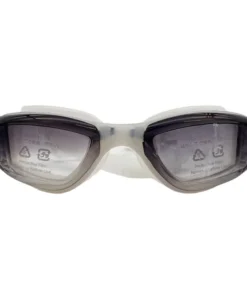 Lentes de natación color degradado negro y transparente