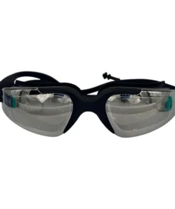 Lentes de natación negro tipo espejo