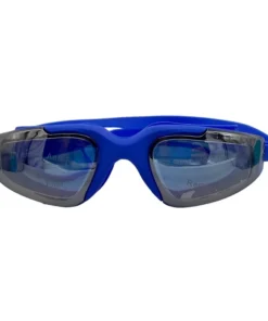 Lentes de natación azul tipo espejo