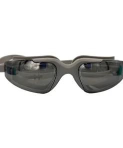 Lentes de natación gris tipo espejo
