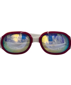 Lentes de natación fucsia y blanco tornasol Aviva