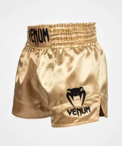 Short Boxeo Tailandés Venum Classic Oro/Negro
