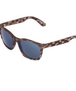 Ûs Lunettes de soleil BARYS matt tortoise avec verre gris bleue chrome