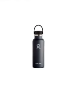Hydroflask 18oz / 532 ml Standard Mouth Flex Cap Black