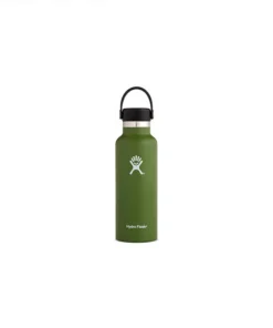 Hydroflask 18oz / 532 ml Standard Mouth Flex Cap Olive