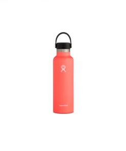Botella Hydroflask 21oz/621mL Standard Mouth Flex Cap Hibisicus