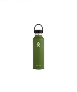 Hydroflask 21oz / 621ml Standard Mouth Flex Cap Olive