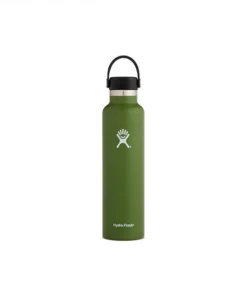 Botella Hydroflask 24 oz / 710mL Standard Mouth Flex Cap Olive