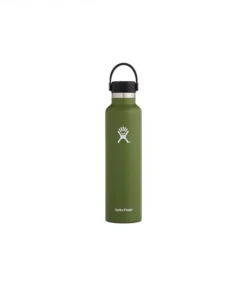 Hydroflask 24oz Standard Mouth w/Flex Cap Olive