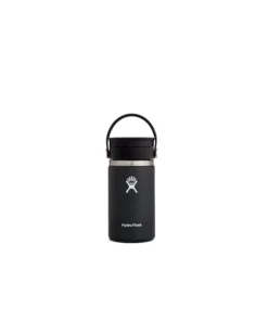 Botella Hydroflask 12oz/354mL Wide Mouth w/Flex Sip Lid Black