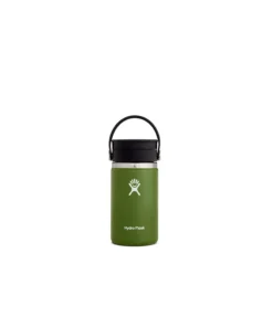 Botella Hydroflask 12oz/354mL Wide Mouth w/Flex Sip Lid Olive
