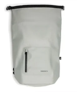 BRUSCO Drybag Backpack with Change Mat Marine Gray