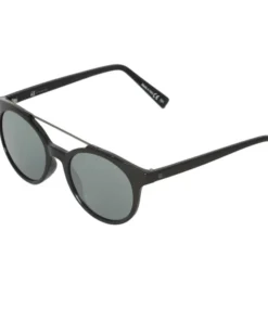 Ûs Sonnenbrille CALIX gloss schwarz mit grau/silber chrome Gläsern