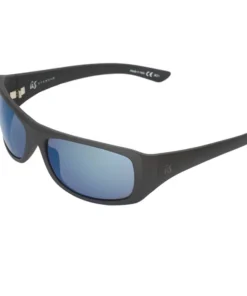 Ûs Sonnenbrille CARBO matt schwarz mit grau/blauen chrome Gläsern