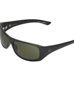 Ûs Gafas de sol CARBO gloss negro con cristales gris-vintage polarizado