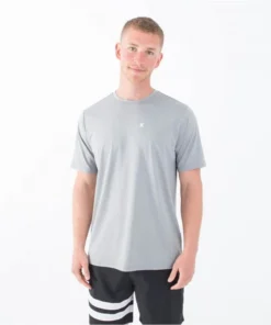 Camiseta Lycra Hurley Manga Corta Evd Hibrid UPF